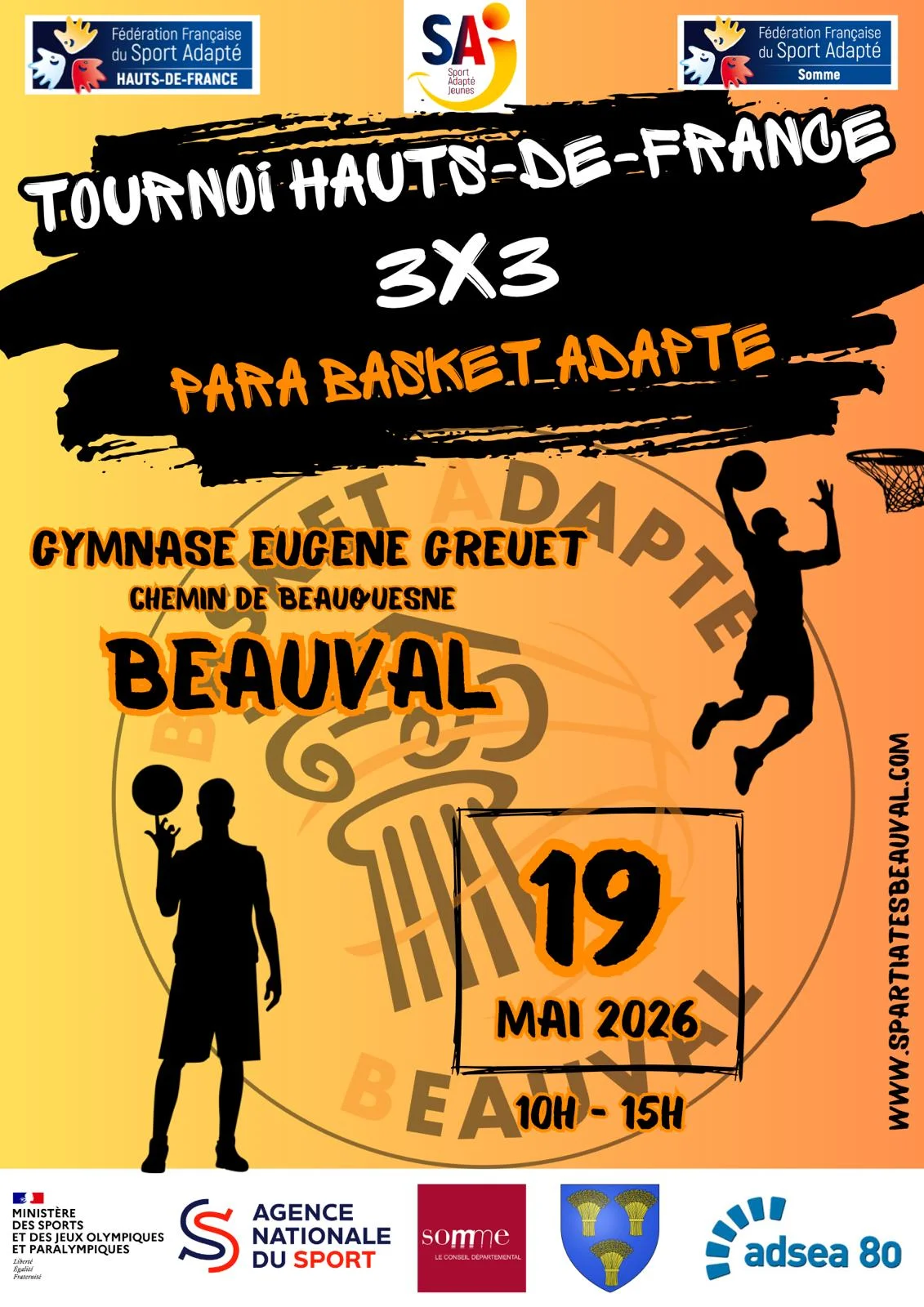 Championnat régional Para Basket-Ball Adapté 3x3