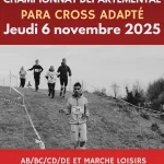 Championnat Départemental Para Cross Adaptée