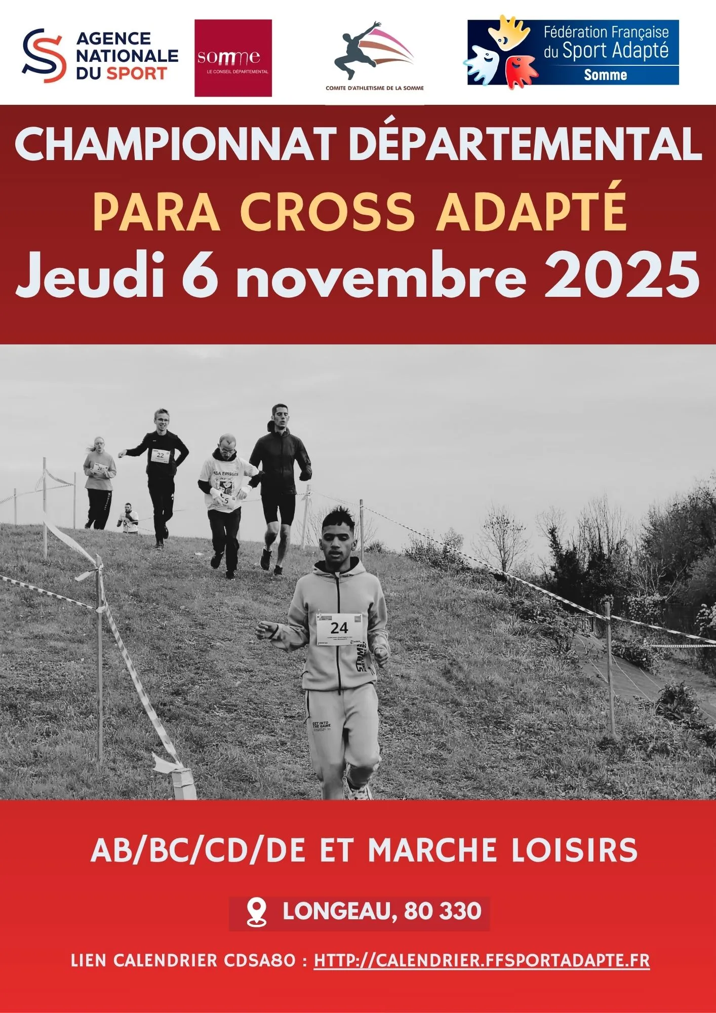 Championnat Départemental Para Cross Adaptée