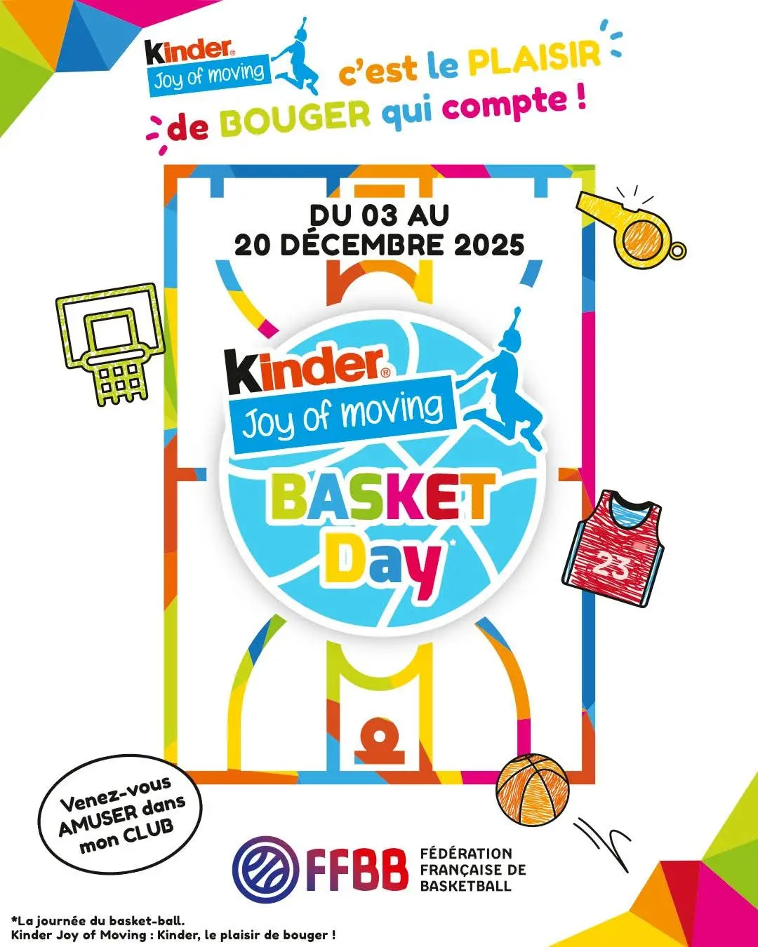 Kinder Joy Of Moving - Basket Day