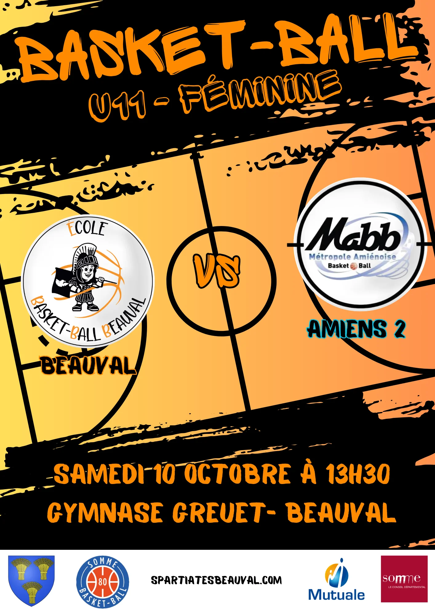 Championnat U11 Féminine  S3B VS MABB 2