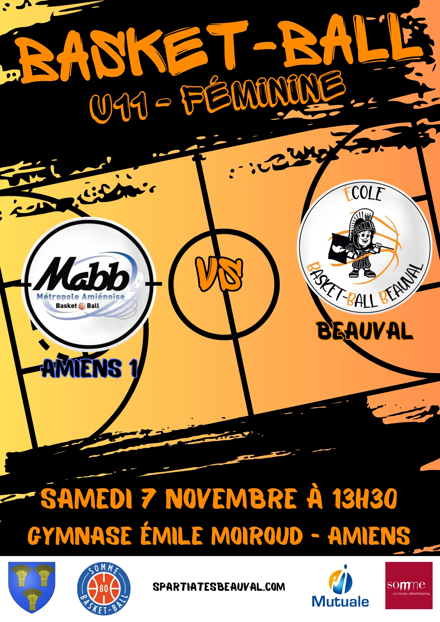 Championnat U11 Féminine  MABB 2 VS S3B