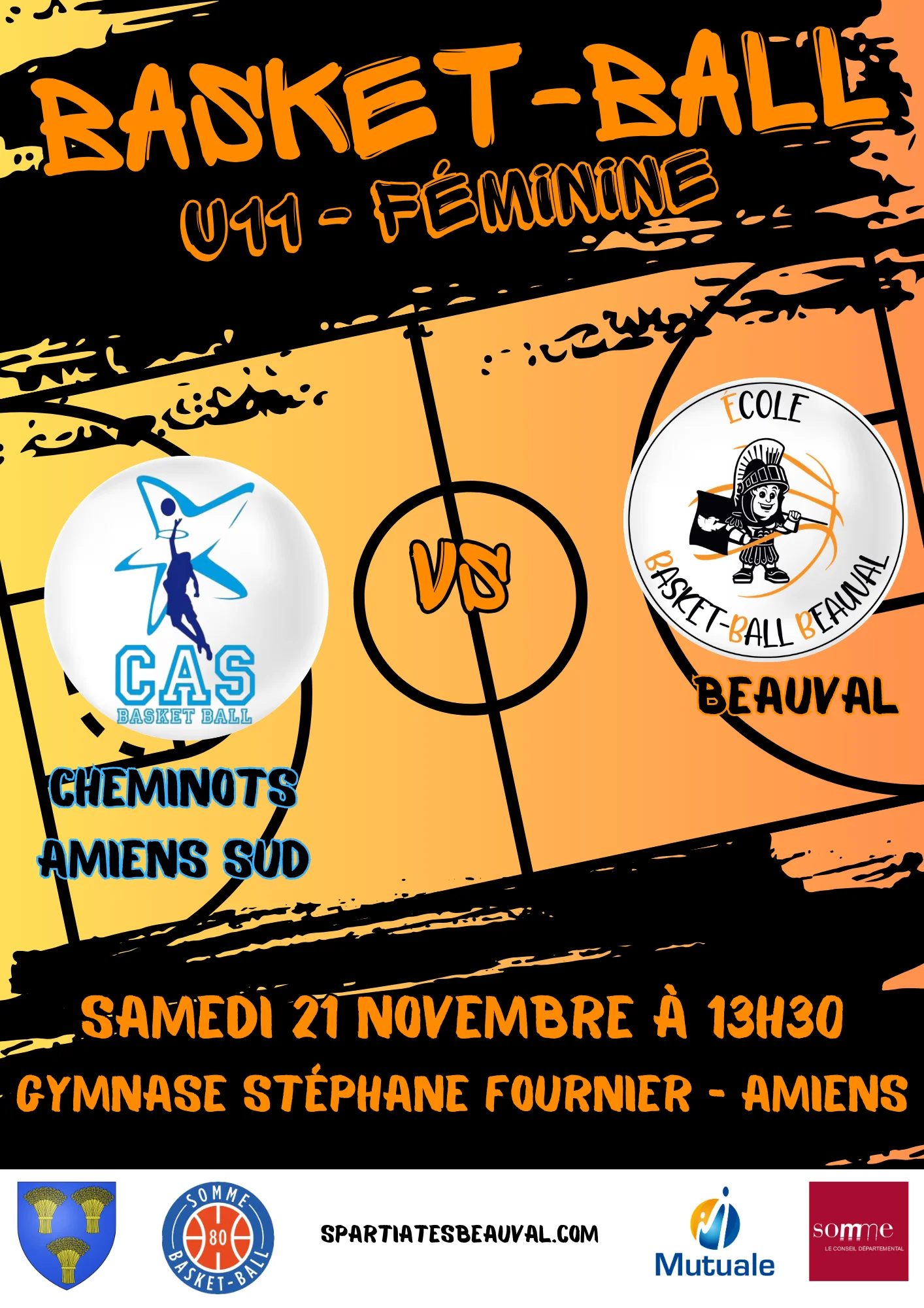 Championnat U11 Féminine  CASBB VS S3B