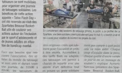 Basket adapté en mode « tatouage »